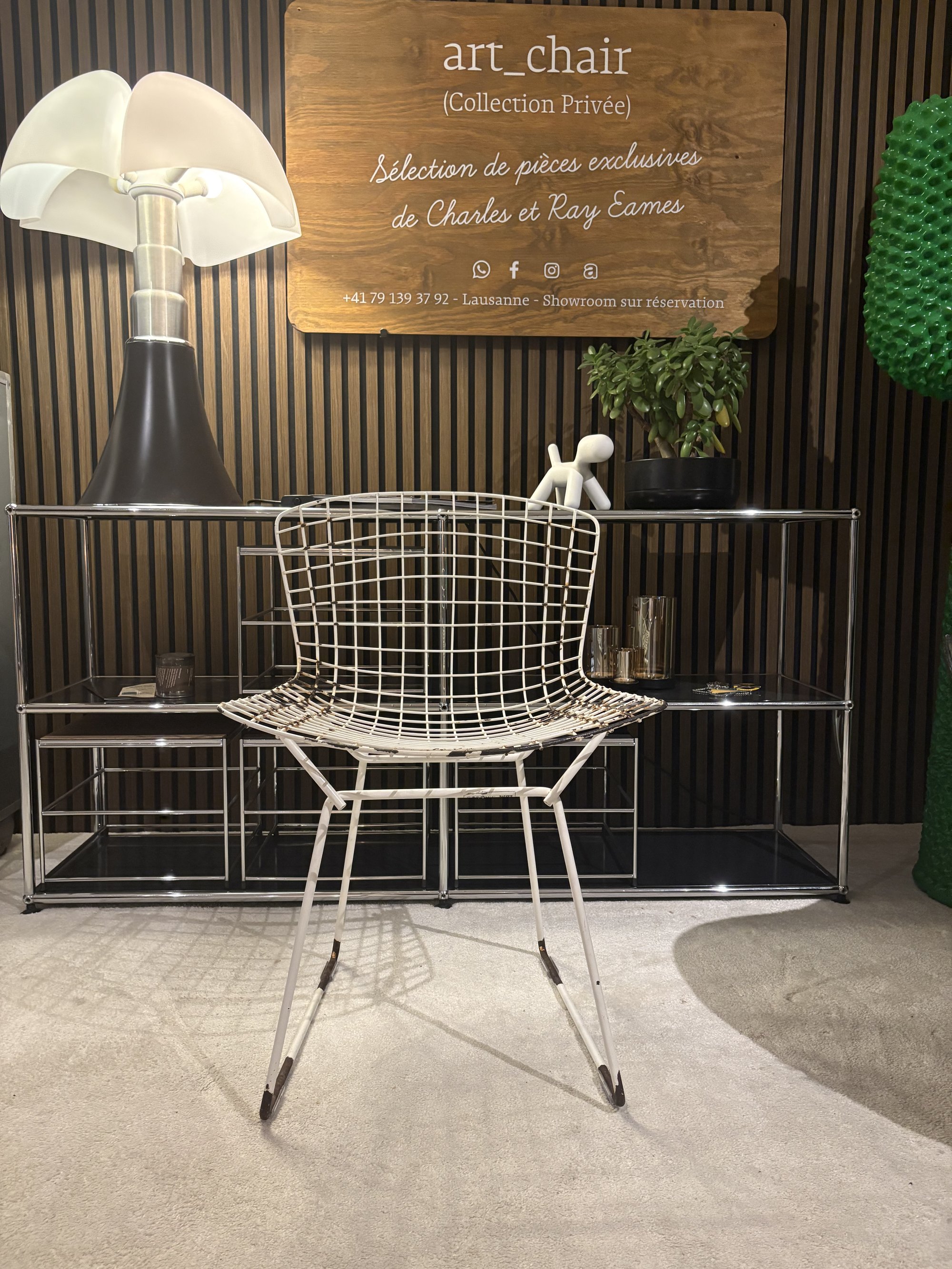Bertoia Side Chair pour Knoll — Provenance IBM — vue 5