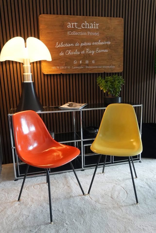 Eames Side Chairs en fibre — Herman Miller (assortiment) — vue 8