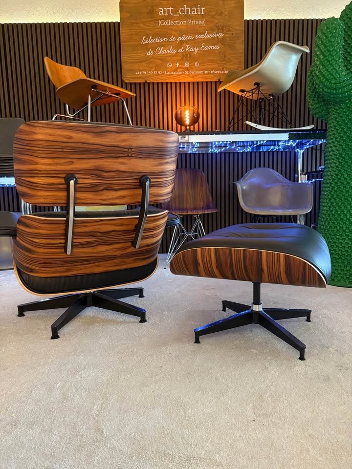 Eames Palissandre Lounge Chair et Ottoman — Herman Miller — vue 7