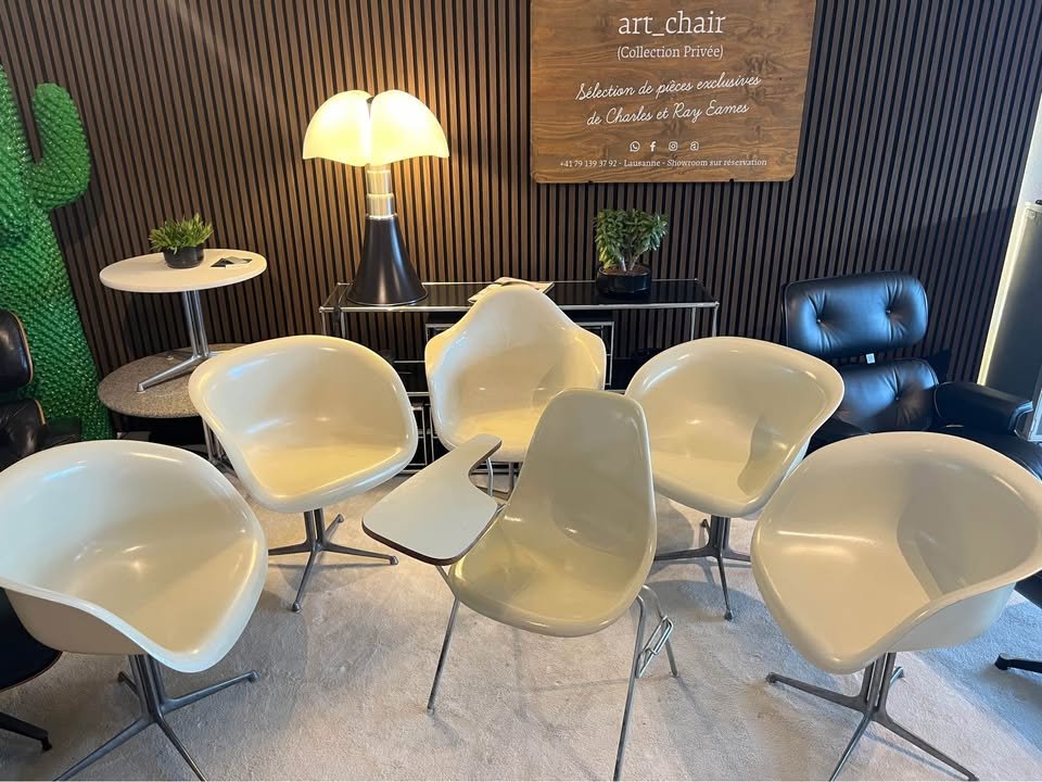 Eames Set La Fonda — Fibre, Herman Miller (Set de 4) — vue 4