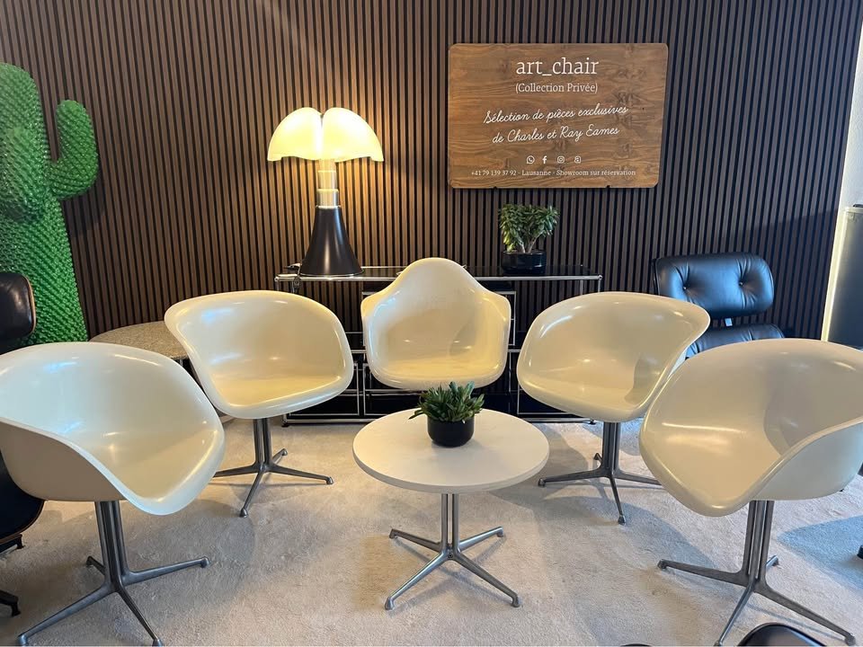 Eames Set La Fonda — Fibre, Herman Miller (Set de 4)