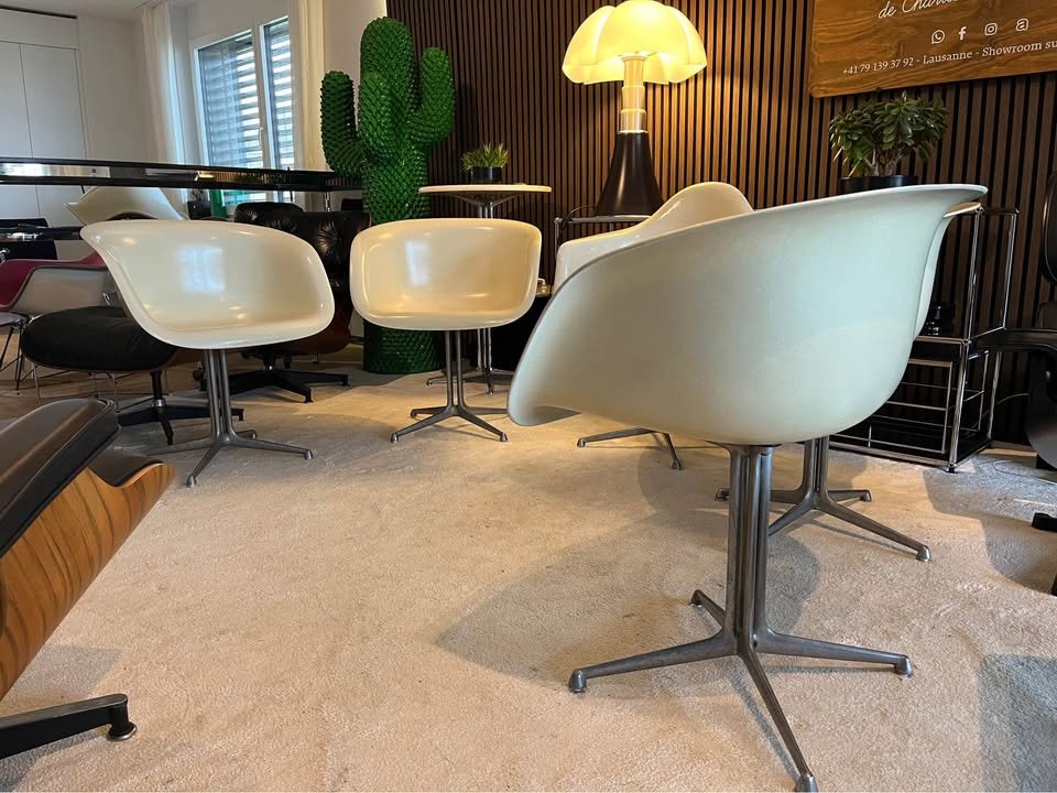 Eames Set La Fonda — Fibre, Herman Miller (Set de 4) — vue 2