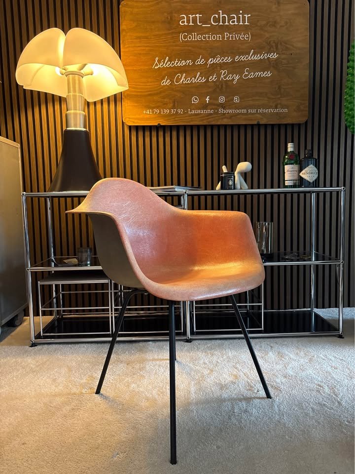 Eames Zénith Saumon bi-ton — 1954-1955 — vue 5
